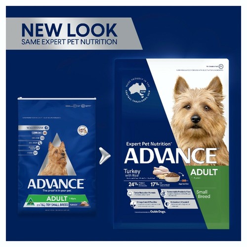 Advance Adult Small Breed Turkey Dry Dog Food 3kg - Picture 4 of 7