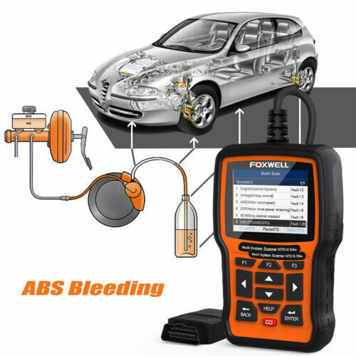 FOXWELL NT510 Elite apto para BMW OBD2 herramienta de diagnóstico de todo sistema ABS SRS EPB TPMS - Imagen 9 de 12