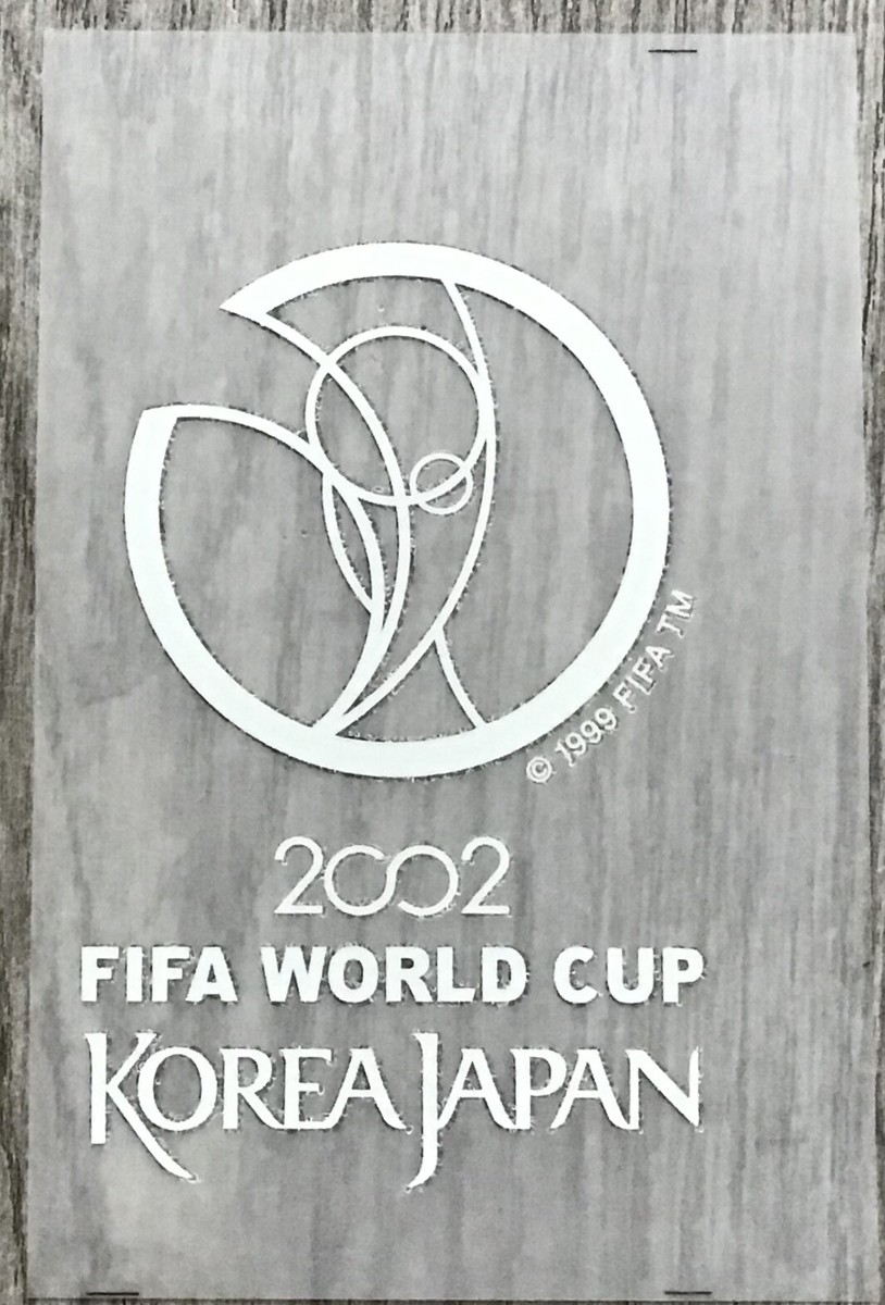 World Cup 2002 Korea Japan Iron On Patch Badge Soccer Shirt