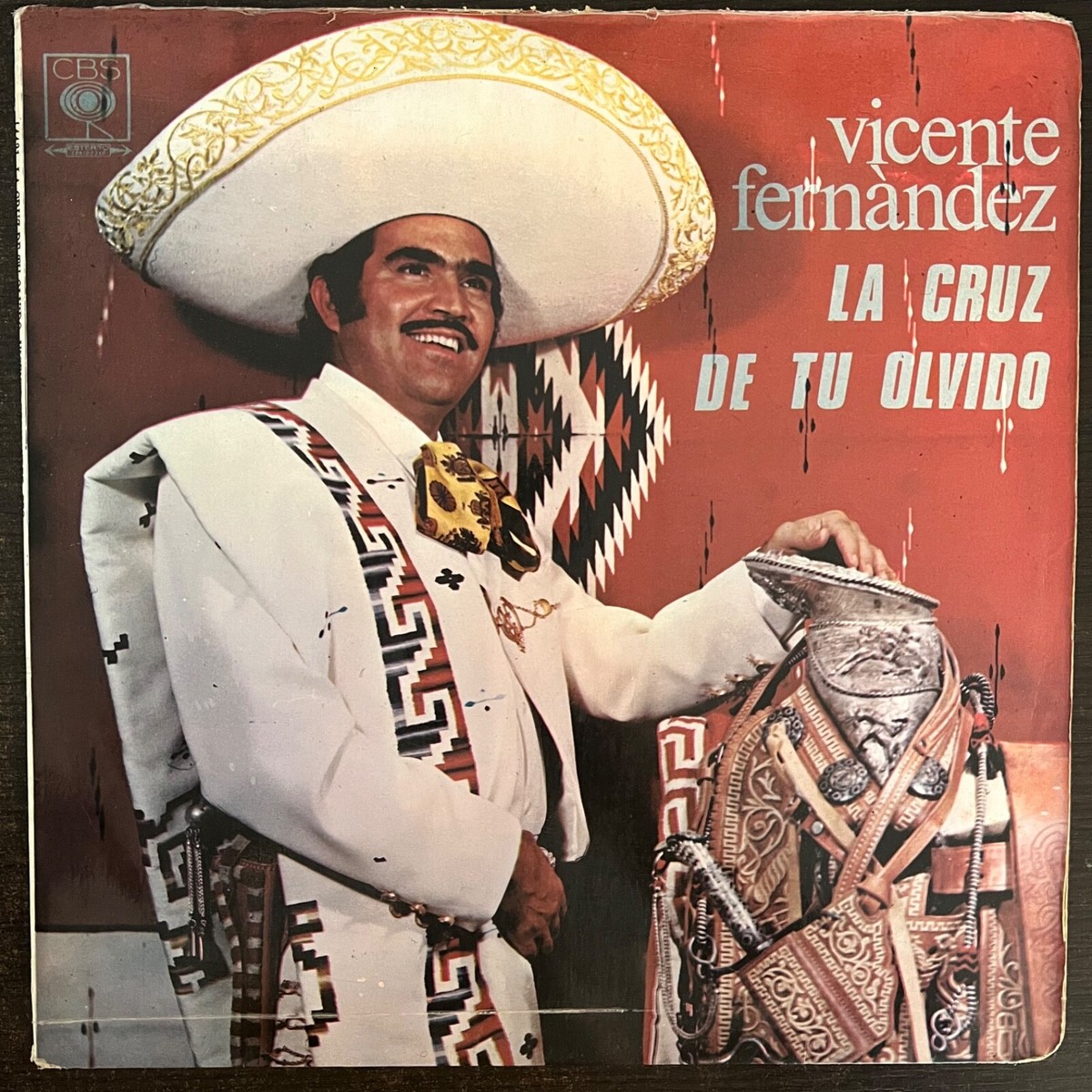 VICENTE FERNÁNDEZ - LA CRUZ DE TU OLVIDO PRESS COLOMBIA EX