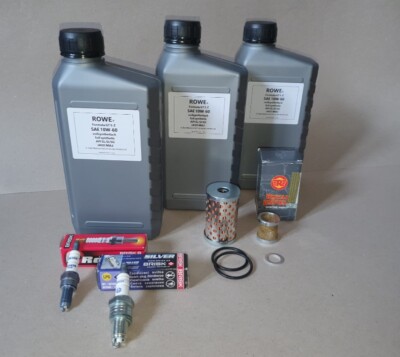 Royal Enfield GT / Class PremiumSet (3 L ROWE GT 10W-60 S-Z /Ölfilter/Zündkerze)