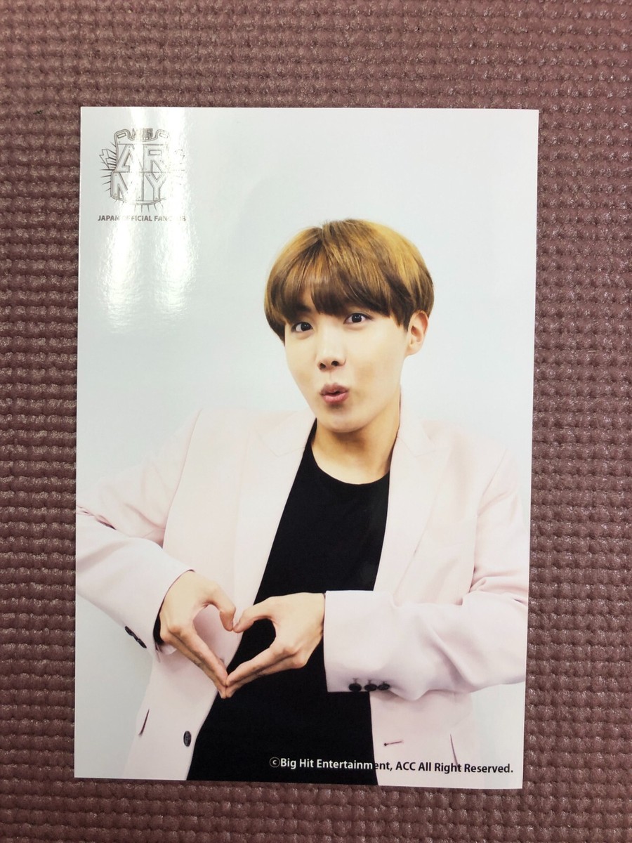 BTS JAPAN Official Fan Club Renewal Benefit Photo Card ( J