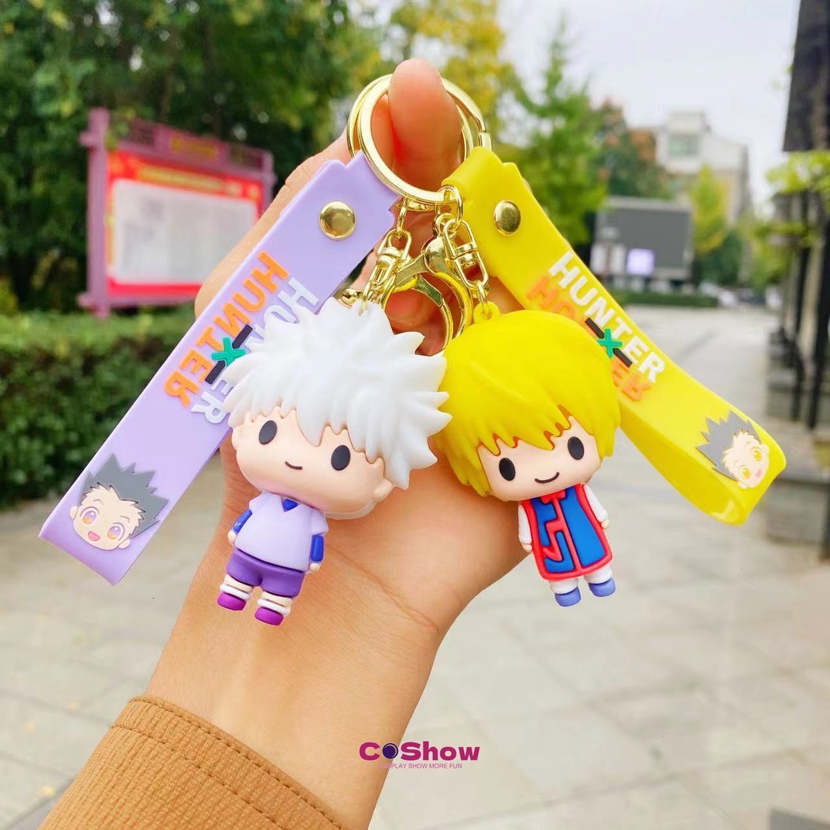 Anime Hunter×Hunter GON·FREECSS Killua Zoldyck Keychain Key