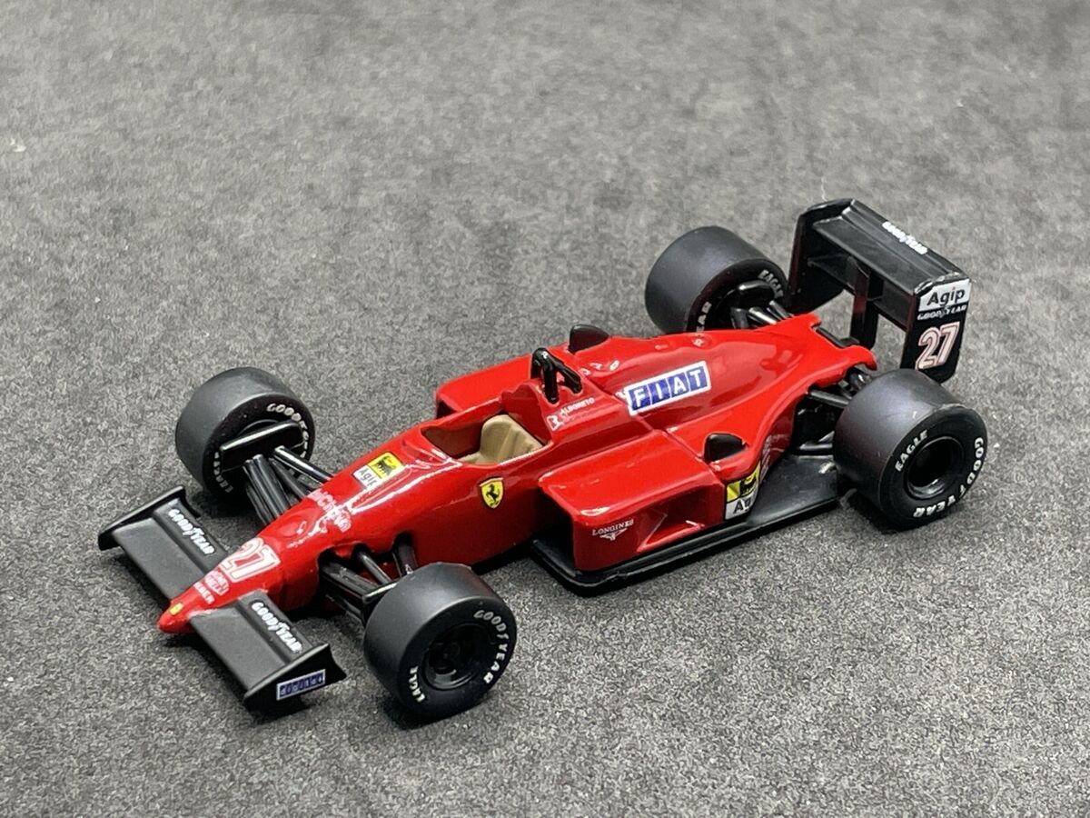 Kyosho 1/64 Ferrari F1 collection1 F1-87/88C #27 M.Alboreto Kyosho 1/64 Ferrari F1 collection1 F1-87/88C #27 M.Alboreto