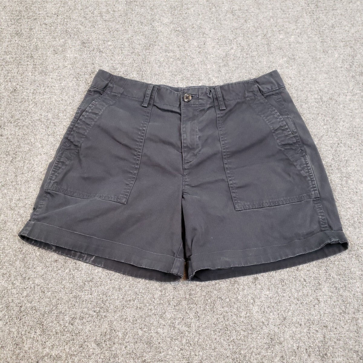 Gap Shorts Womens Size Blue Khaki Short Casual Pockets Stretch