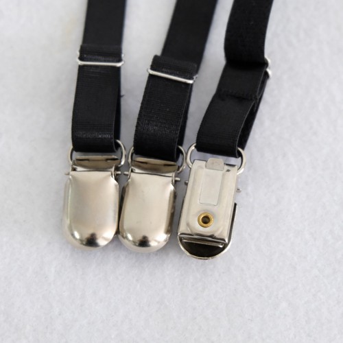 Adjustable Elastic 4 & 6 Straps Suspender Belt Garter for Thigh Highs - Picture 10 of 28
