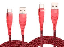 For iPhone 15/Pro/Max/Plus - 6ft and 10ft Long USB-C Cables Fast Charge TYPE-C