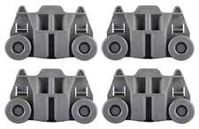 Ikea IUD8555DX2 Dishwasher Lower Dishrack Wheels (4 Pack)