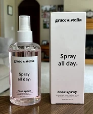 Grace & Stella ROSE 8.11oz /240ml All Day Hydrating Facial Spray- Full