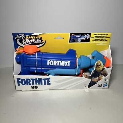 Nerf Super Soaker Fortnite HG Wasser Blaster Pump Action Wasserpistole Outdoor Spaß