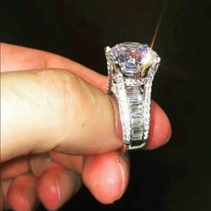 Pear Shaped Engagement Ring Wedding Band Women Set Rose Gold White Topaz Halo Diamond Stacking Eternity Art Deco Bridal Set Birthstone