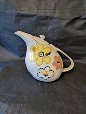 RETRO VINTAGE KAROLINA STUDIO COLLECTION TEAPOT FUNKY FLOWERS Stylish  poland