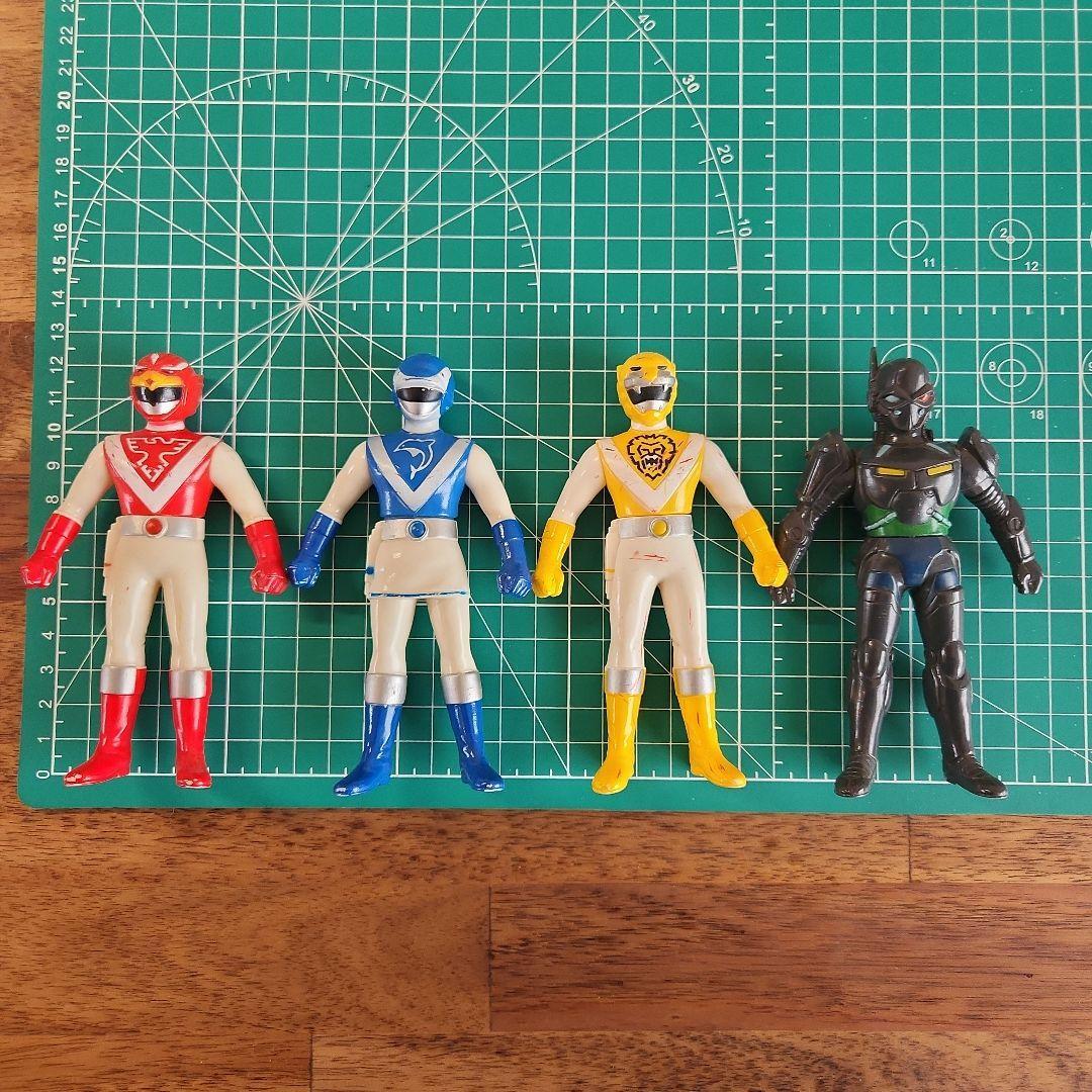 Bandai Power Rangers Choujuu Sentai Liveman 12cm Soft Vinyl Figure