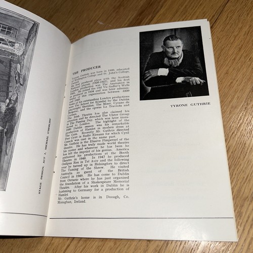 Playbill irlandés 1955 The Bishop's Bonfire Sean O'Casey/Cyril Cusack - Imagen 4 de 10