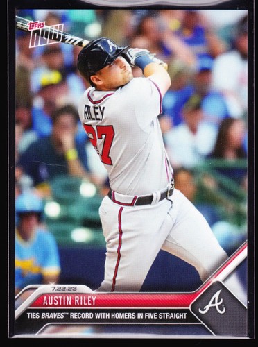 2023 Topps Now 604 Austin Riley