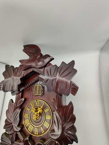Cuckoo Clock With Birds 5 leaves Cuckoo Clock With Musical *Read* - Picture 18 of 21