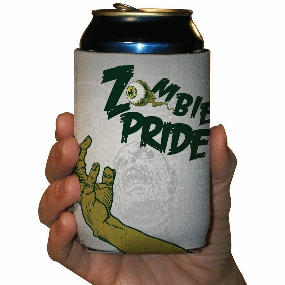 Zombie Pride Halloween Can Cooler Set of 6 - FREE SHIPPING - Image 2 of 2