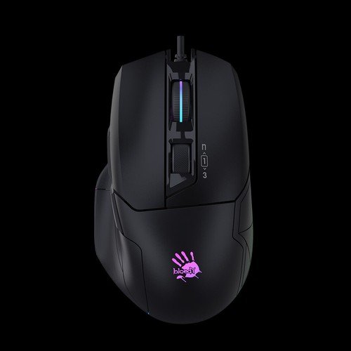 For BLOODY W70 MAX wired USB gaming mouse programmable activation version - Picture 2 of 10