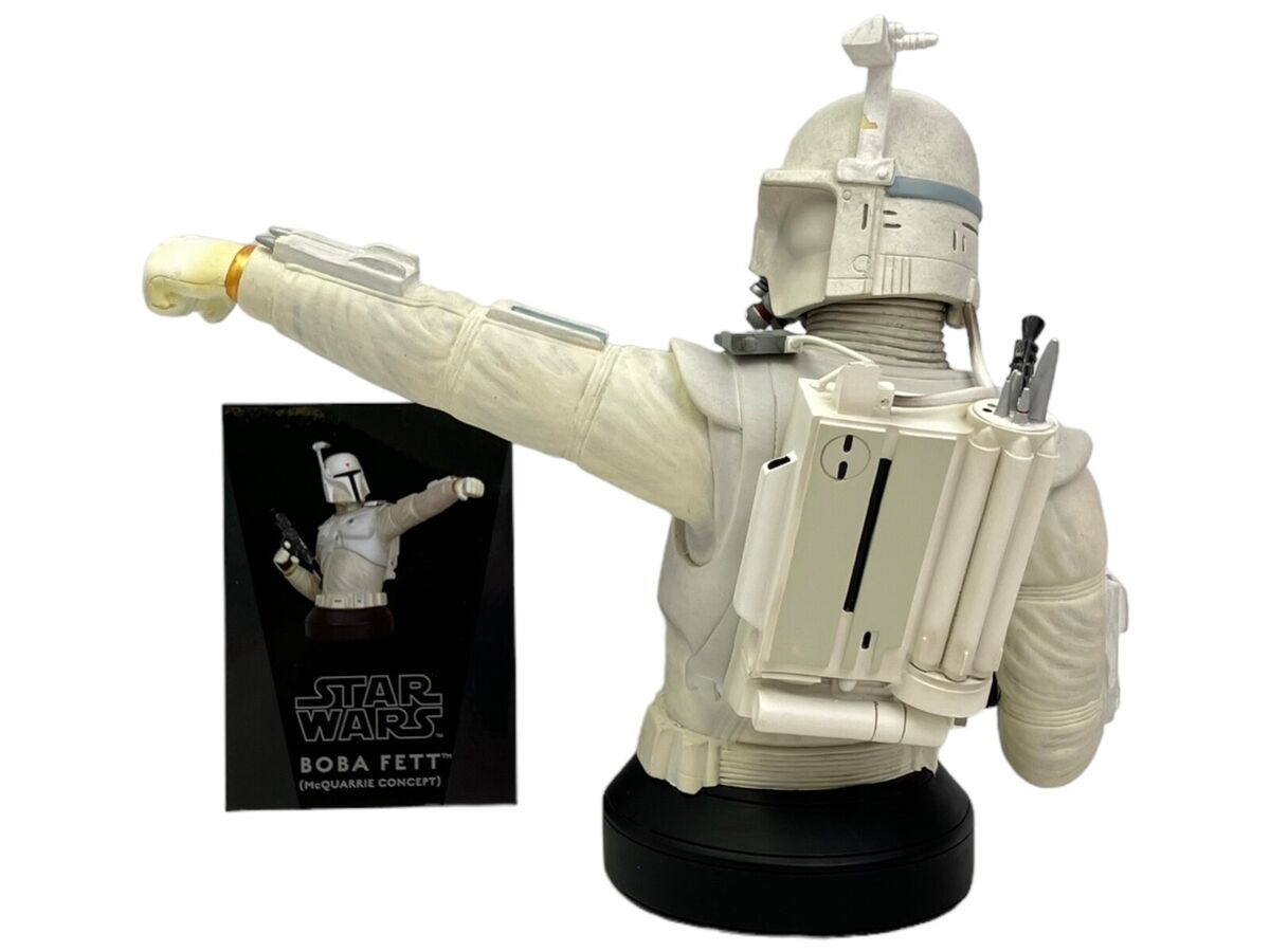 Star Wars Gentle Giant Concept Boba Fett 1:6 Scale Mini Bust Star Wars Gentle Giant Concept Boba Fett 1:6 Scale Mini Bust