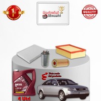 Wartungsset Filter Und ÖL Audi A6 C5 1.9 Tdi 96KW 130PS 2005