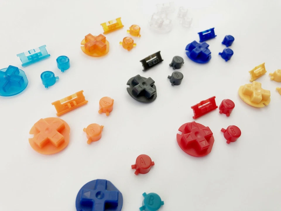New Replacement Buttons A B Button D-pad for Nintendo Gameboy Color - Image 2 of 3