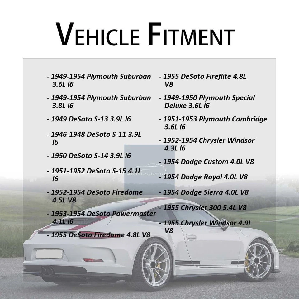 Dorman Drum Brake Wheel Cylinders Rear 2x For 1955 DeSoto Firedome 4.8L - Image 4 of 4