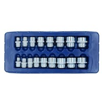 3/8 Zoll Antrieb Flache Metrische Mm SteckschlüSseleinsäTze 6-Seitig Einsechs...