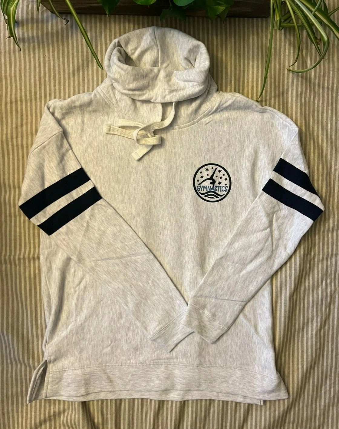 Unique cowl neck gymnastics sweatshirt/ Gifts for gymnast/ gymnast sweatshirt