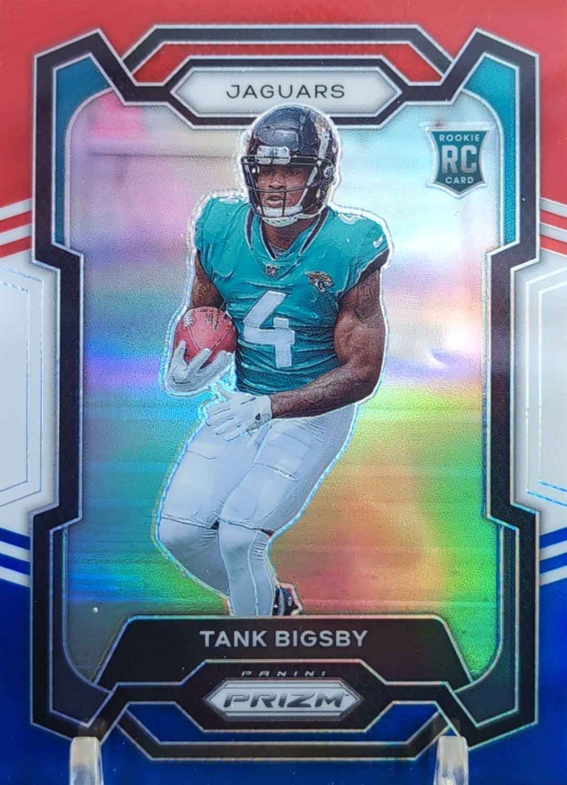 2023 Panini Prizm #348 Tank Bigsby Red White Blue RC