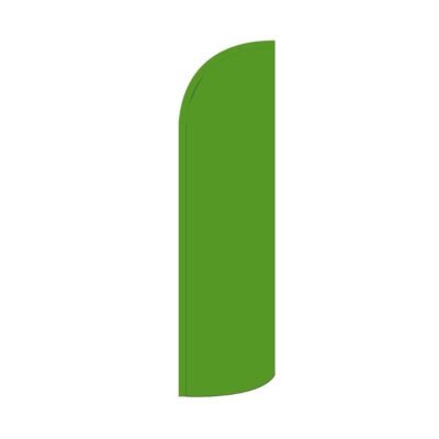 Solid Green Swooper Flutter Feather Flag | 3ft W x 11.5ft Tall | eBay