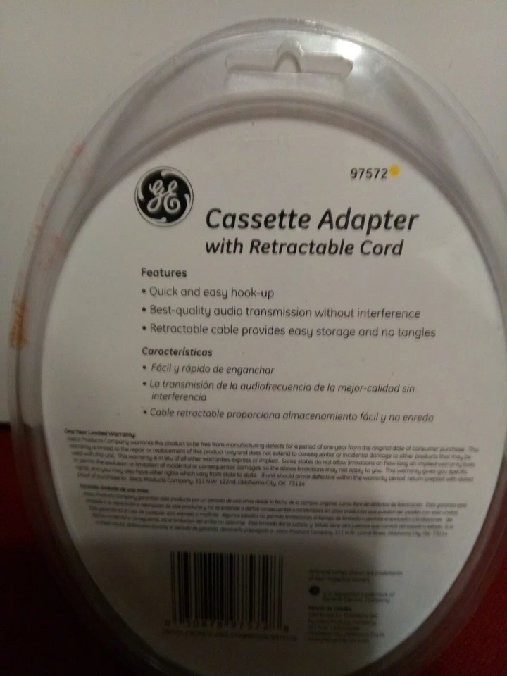 Adaptador de casete y cable retráctil Foto 3 de 3