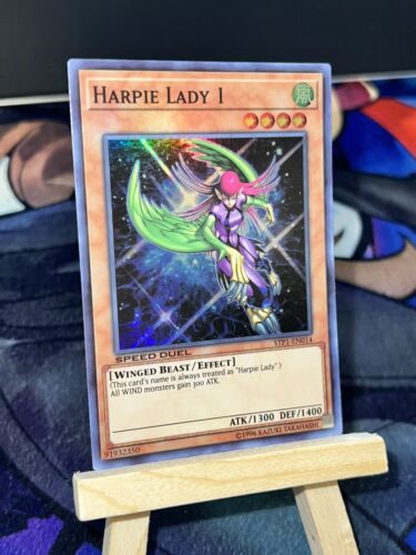 Yugioh! - Harpie Lady 1 STP1-EN014 Super Rare Speed Duel Near Mint! - Picture 1 of 1