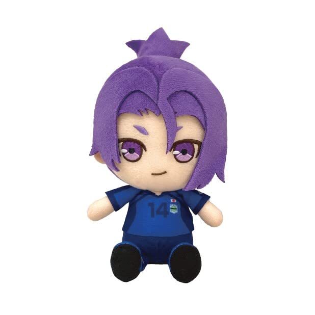 Bandai Namco Nui BLUE LOCK Reo Mikage Chibi Plush Doll H180mm 2673