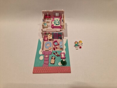 D3-AH POLLY POCKET SKI LODGE RARE SAMMLUNG 1993 RETRO TOY COMPLETE