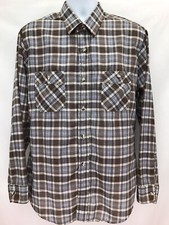 Levis Vintage 70s? Brown Tab Long Sleeve Shirt Size Men’s XL Made In U.S.A