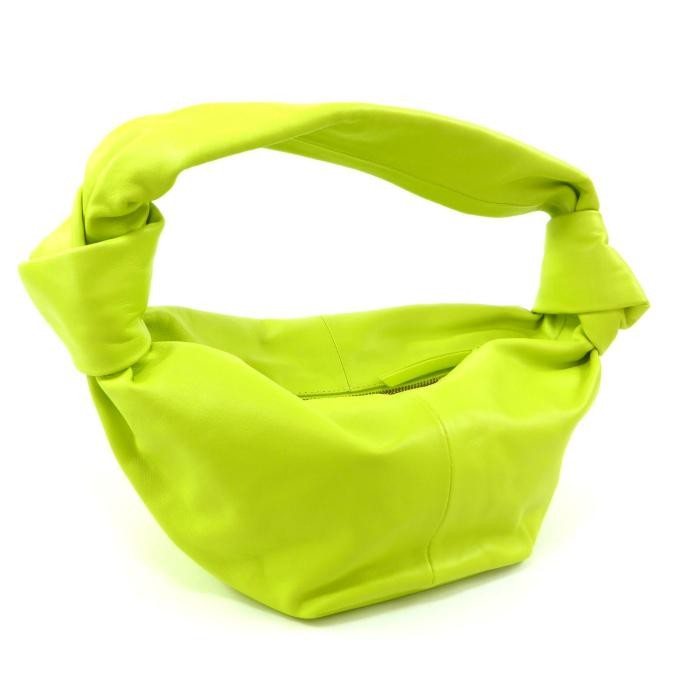 Bottega Veneta Hand Bag Double Knot Top Handle Mini Kiwi Women's Authentic thumbnail 10