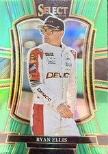 2026 Panini Select NASCAR Racing 229 Ryan Ellis Trackside GREEN Prizm #3/5 🔥