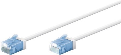 Goobay 74301 CAT 6A Patchkabel - Slim/Ultra Flexibel RJ45 Netzwerkkabel 10m