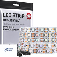 WS2812B LED Streifen 5 Meter 60 Leds 300 StüCk Weiß IP