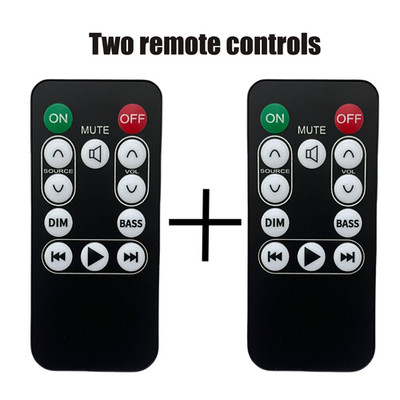 New 2PC Remote Control For NAD C338 C328 AMP3 D7050 D3045 D3020 A/V Receiver