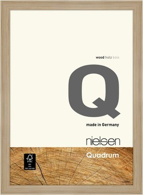 Bilderrahmen Holz, Fotorahmen, Echtglas, Quadrum von nielsen