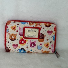 Loungefly Disney Winnie The Pooh Sweets Doughnut Zip Around Wallet NWOT