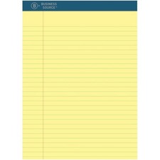 Business Source 8-1/2x11 Premium Writing Pad bsn-03108 bsn03108