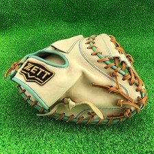 ZETT Catcher's Mitt 13" Right-Hand Throw Leather New