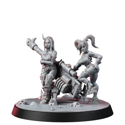 Wargame Exclusive Renegades of Excess Rapture Lascannon Team 28MM