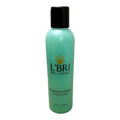 L'BRI Pure n' Natural DEEP PORE FRESHENER Normal & Oily Skin 6 fl oz