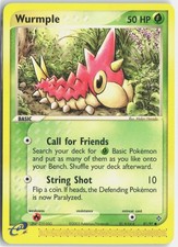 Wurmple 81/97 Common Dragon Pokemon Near Mint on eBay