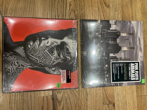 Rolling Stones and Pink Floyd Vinyl New Sealed