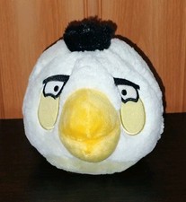 Angry Birds White Matilda Plush Stuffed Bird Animal Toy 2010 5" W