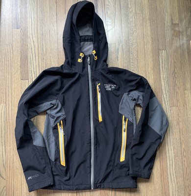 Mountain Hardwear Stretch AirShield Hoody Hoodie Soft Shell Jacket Black Small